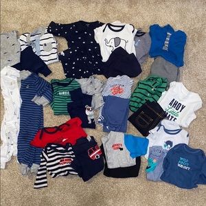 Lot of 0-3 month outfit sets!